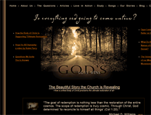 Tablet Screenshot of godslovewins.com